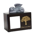 thumbnail image 3 of koolsoo Dog Cremation Urn with Angel Dog Statue Accessory Versatile with Photo Frame Black, 3 of 9