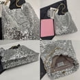 thumbnail image 5 of CoCoMangos Sparkling Sequin Shoulder Tote Bag Women Glitter Evening Handbags and Purse for Party Prom Club Wedding, 5 of 6