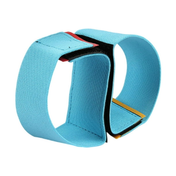 Cinturón auxiliar de gimnasia Sticky Toes, portátil y ajustable para entrenamiento de gimnasia. Azul