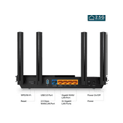 TP-Link AX3000 WiFi 6 Router (Archer AX55 Pro) - Multi Gigabit Wireless Internet Router, 1 x 2.5 Gbps Port, Dual Band, VPN Router, OFDMA, MU-MIMO, USB Port, WPA3, Compatible with Alexa