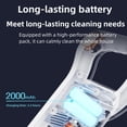 thumbnail image 6 of BOKYAN Cordless Vacuum Cleaner Lightweight Stick Vacuum 8500PA Suction 500ml Dust Cup Handheld Vacuum for Hard Floor Carpet White (16.1 inches / 40.8 cm), 6 of 9
