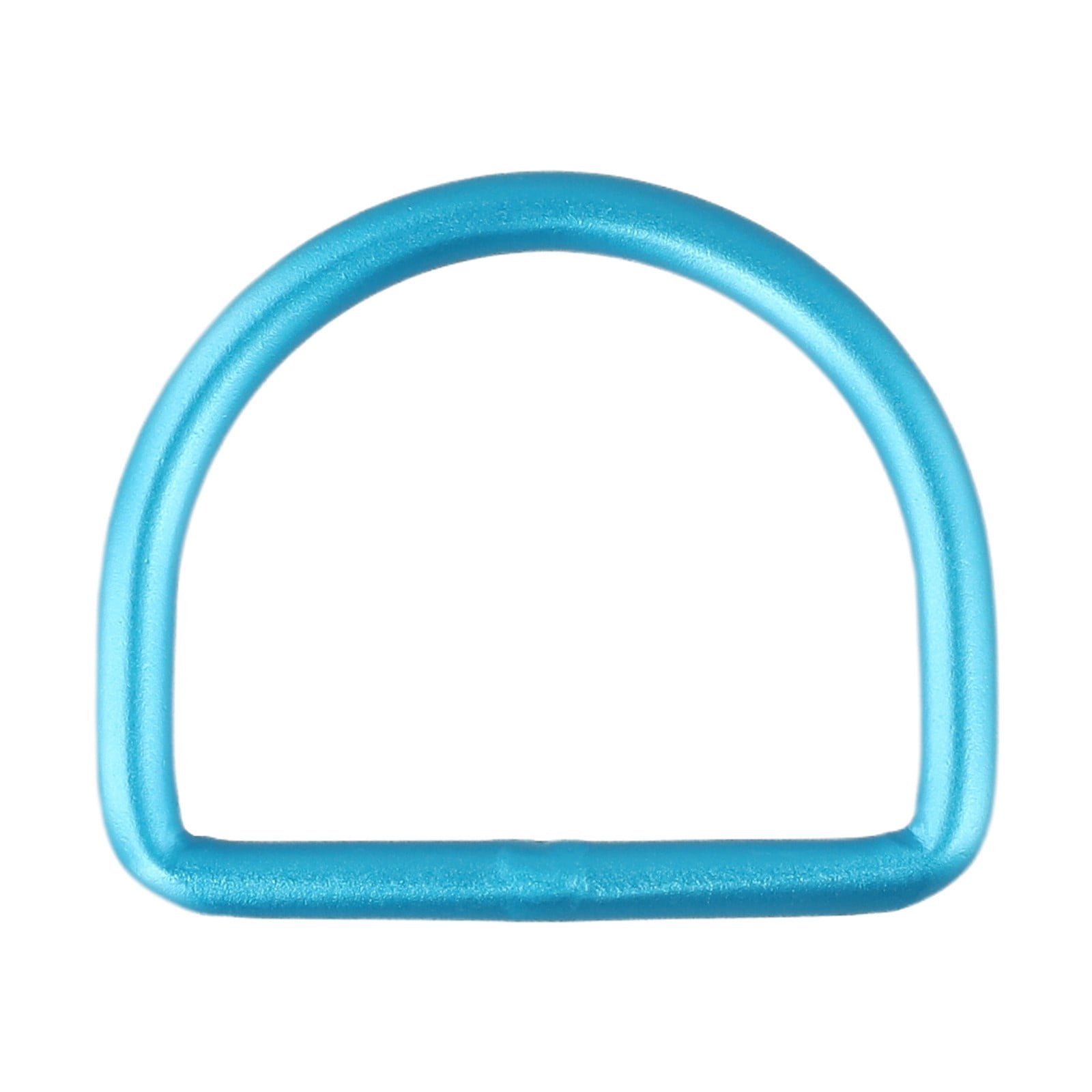 Anneau En D De 6 Mm En Aluminium 6061 – Boucle De Ceinture De Poids, Sac à Dos, Plongée, Noir, 51 X 43 Mm