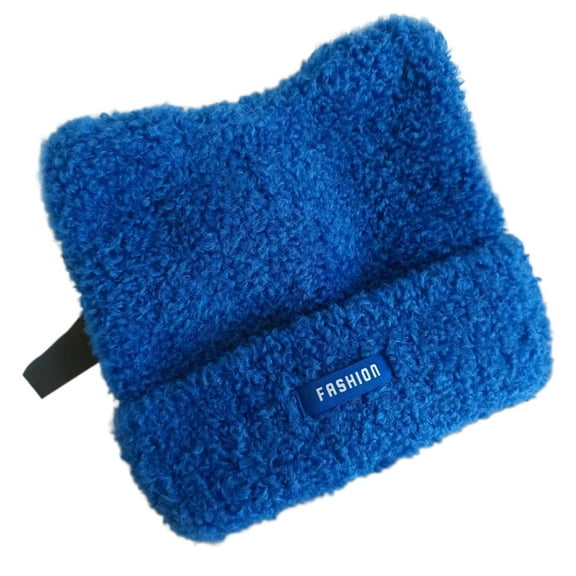 lanema Little Devil Hat Plush Beanie Devil Horn Hat Cute Funny Hat Fleece Warm Cat Ear Beanie Plush Cat Ear Hat Skullies Beanie