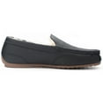 thumbnail image 2 of Parfeying Men's Indoor Outdoor Sheepskin Moccasins Slippers Memory Foam Driving Style Shoes, 2 of 8