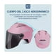 thumbnail image 3 of Casco De Motocicleta Eléctrica Para Mujer Sunproof Double, 3 of 4