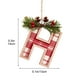 thumbnail image 3 of Christmas Tree Decoration Pendant Christmas Tree Ornaments Personalized DIY Christmas Ornaments Christmas Decoration Xmas Tree Hanging Decor, 3 of 7