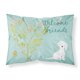 thumbnail image 1 of "Treasures Welcome Friends Maltese Pillowcase, Standard," Caroline's Treasures BB7639PILLOWCASE, 1 of 1