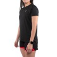 thumbnail image 2 of Playera Asics Mujer Silver Ss Top Negro Manga Corta 2012A029001, 2 of 4