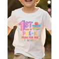 thumbnail image 1 of (Back to School season) Back To School PreK Comfortable Boys'and girls' Cotton T-Shirts for every occasion Black pink and white three colors are optional 1pc, 1 of 7