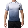 thumbnail image 3 of Weilanxin Men's UPF50+ Quick-Dry Rash Guard Shirt Surfing, Running, Water Sports, Reflective Safety Design, 3 of 11