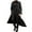 Black, variant on Men's Long Sleeve Trench coat Long Coat Solid Color Leisure Winter Easy Warm Coat Business Coat