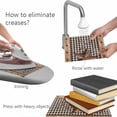 thumbnail image 4 of Placemats Set of 6, Vintage Texas Star Brown Woven Placemat, Linen Place Mats for Kitchen/Dining Tables, Black Plaid Berry Farmhouse Washable Table Mats for Party, 4 of 8