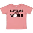 thumbnail image 3 of Inktastic Cleveland Vs. the World with Baseball Boys or Girls Baby T-Shirt, 3 of 5