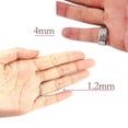 thumbnail image 4 of Ajustadores de talla para anillos Coopache de silicona transparente y ajustable, 4 of 7