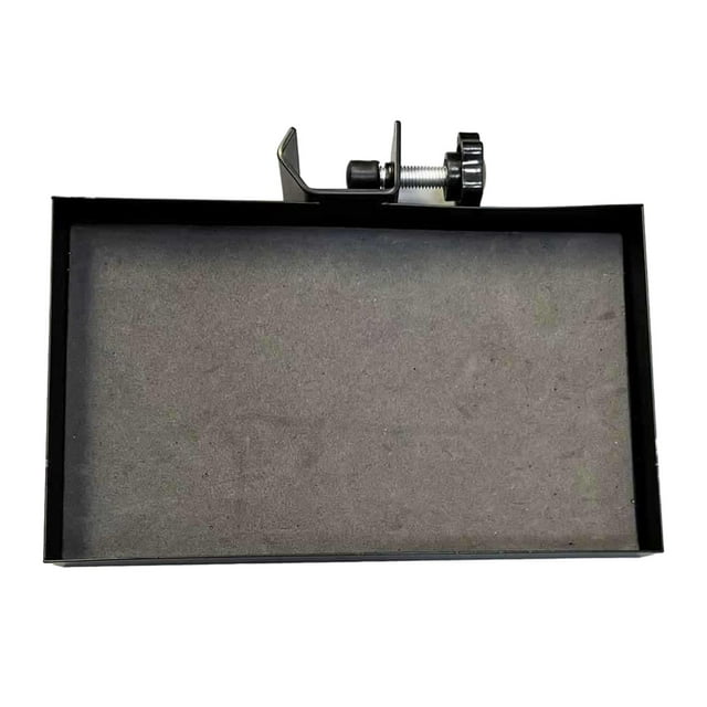 Bandeja para Atril, Soporte para Bandeja con Abrazadera, Accesorios de Almacenamiento, Soportes para Estantes, Soportes para Bandeja de Sonido de Micr