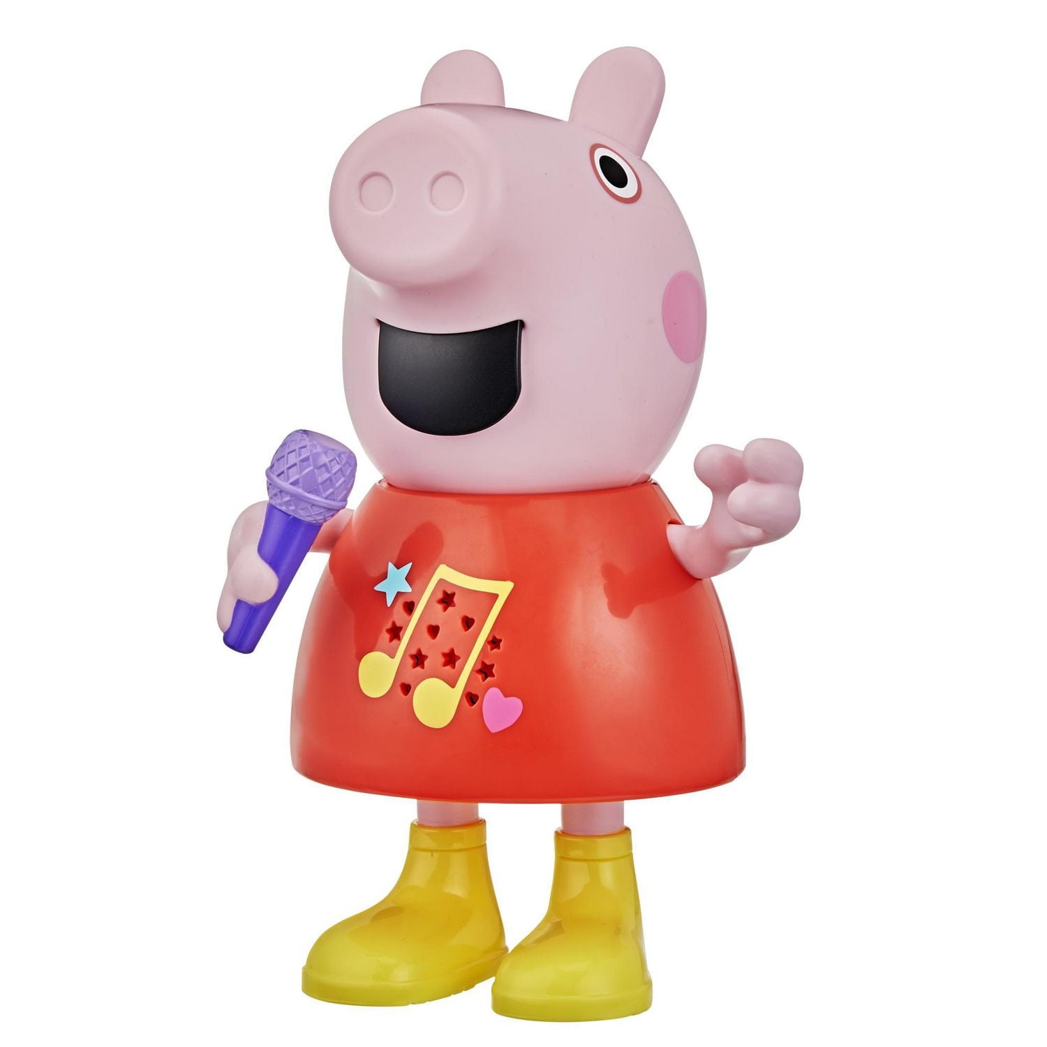 Peppa Pig Talk & Sing Peppa Doll - French Version, Ages 3 and up