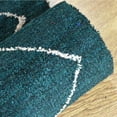thumbnail image 5 of Rugsotic Carpets Handmade Rugs Hand Knotted Loom Rectangle 5'x8' Dark Green Silk for Indoor Use, 5 of 9