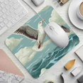thumbnail image 2 of Seagull Printed Square Mouse Pad, 8.3x9.8 Inch, Non-Slip Rubber Bottom Mouse Mat for Office and Gaming, 2 of 6