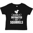 thumbnail image 3 of Inktastic Easily Distracted by Squirrels Boys or Girls Toddler T-Shirt, 3 of 5