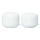 thumbnail image 1 of Sistema WiFi Google Nest Wifi AC2200 (segunda generación), paquete de 2 unidades, nieve, 1 of 9