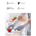 thumbnail image 6 of Cleaning Gloves Dishwashing Gloves - Thickened Rubber, Hygienic Design, Easy Maintenance, Household Kitchen Housework Protection, 6 of 7
