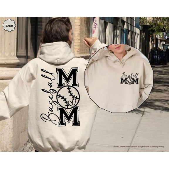 Baseball Mom Hoodie, Sport Mom Hoodie, Baseball Mom, Baseball Season, Game Day Baseball Sweat, Baseball Fan, Mama Hoodie