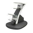 thumbnail image 1 of Wireless Dual Charging Station for PS5 Controllers - Plane-Travel Safe Charger with Blue LED Indicators, Fast Charging, Anti-Slip Base | PS5 Accessories, 1 of 7