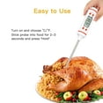 thumbnail image 5 of Luxtrada Instant Read Digital Electronic Kitchen Cooking BBQ Grill Food Meat Thermometer White, 5 of 9
