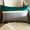 Green, variant on Light Pink 12"x18" (30x45 cm) Lumbar Pillow Cover, Silk Color Blocking & Patchwork Oblong Pillow, Modern Pattern Striped Style - Plush Light Pink Silk