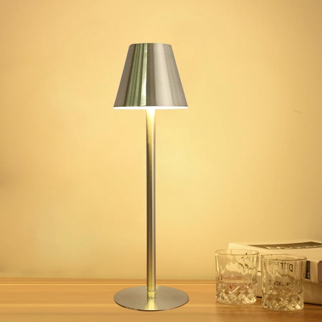 Lámpara de escritorio LED moderna Barra de luz de lectura de sala de estar táctil recargable (A)