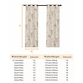 thumbnail image 6 of Beige Cow Skull Blackout Curtains for Bedroom, Southwestern Vintage Cowboy Boots Burlap Thermal Insulated Kitchen Drapes with Grommets, Light Blocking Window Treatment, 2 Panels 52" x 84", 6 of 7