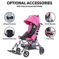 thumbnail image 3 of SMILEZ Adaptive Pediatric Stroller for Special Needs Kids, Umbrella Pushchair for Disability, Easy Folding, 3 of 13