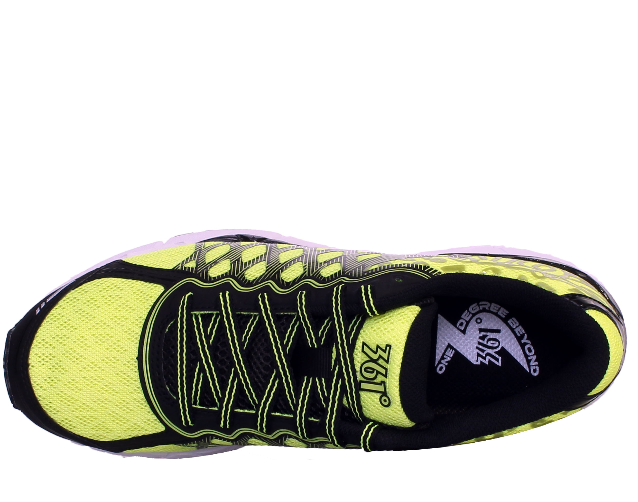 361 KgM2 Black/Flash Yellow Men's Running Shoes 101610114-1038