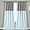 Gray/White, variant on 2 Panels Blackout Tulle Skirt Window Curtains for Bedroom 52''X84''