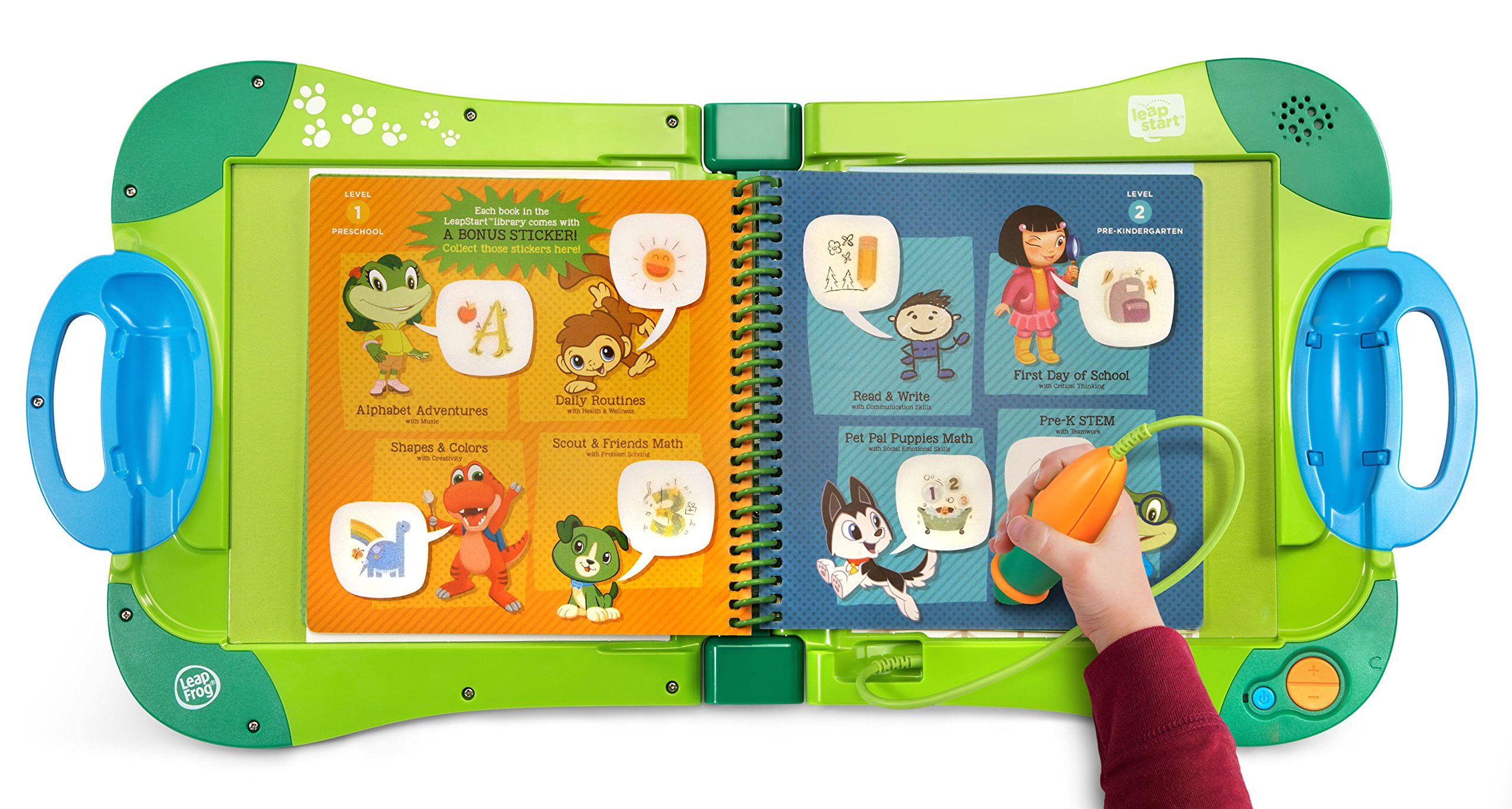 Leapfrog Leapstart Level 1 Preschool Activity Book Bundle With Alphabet 