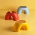 thumbnail image 2 of Stool Rainbow Shape Footstool Kids Step Stool Seat for Living Room Indoor Furniture Children'S Stoo, 2 of 5