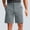 Gray, variant on Akmaiox Men's Athletic Gym Shorts Casual Button Waist Pockets for Summer Outdoor Hiking Shorts Pants S-4XL