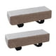 thumbnail image 4 of 2x Cojín para reposabrazos de silla Almohadilla de esponja para reposabrazos Almohada de apoyo para el codo para Gris claro, 4 of 9