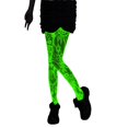 thumbnail image 2 of TBKOMH Glow In The Dark Fishnets Halloween Stockings Rave Clothes High Waist Tights Party Stocking for Women, Costume Halloween Cospaly, Versatile, Stretchy, Non-Itchy, Great Fit, 2 of 4