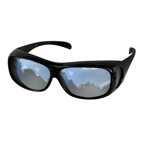 LensCovers Wear Over Polarized Sunglasses - Large Slim