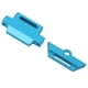 thumbnail image 4 of BOROCO Yunxwd Placa De Batería De Coche RC, Soporte De Batería De Aleación De Aluminio con Correa para Chasis Traxxas 1/10 Slash 2WD 5822 5822A(Azul), 4 of 5