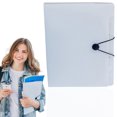 thumbnail image 3 of Clearance Sale! 1PC Accordion File Organizer, 5-Pocket Expanding Folder for Papers & Documents, PP, for Office & Home, (32x24cm, Grey), 3 of 8