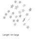 thumbnail image 4 of Advancent 1 Juego de decoraciones para fiestas, pequeño adorno colgante interesante, pequeño adorno creativo para el hogar, adornos de estrellas, Kits de decoración para fiestas tipo 26 Advancent HA059995-26, 4 of 6