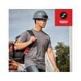 thumbnail image 4 of Men's Large Gray GRIDIRON Cotton/Polyester Gen Ll Short-Sleeve Pocket T-Shirt, 4 of 4