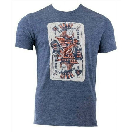 Lucky Brand Men Thermal Short Sleeve Graphic Tee - Blue - M