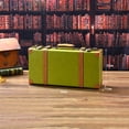 thumbnail image 4 of Vintage Suitcase Antique Trunk Decorative Box Travel Accessory Photography Props Case Collectible Storage Solution, 4 of 9