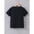 thumbnail image 2 of Camiseta de verano de manga corta con estampado de conejito de Pascua para niño, 2 of 6