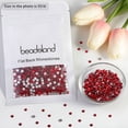 thumbnail image 3 of BEADSLAND Red Rhinestones, Flatback Crystal Rhinestones for Craft, Light Siam, SS16, 1440PCS, 3 of 5