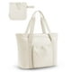 thumbnail image 1 of Bolsa de mano BAGSMART para mujer plegable con bolsa de almacenamiento de 20 litros (beige), 1 of 7