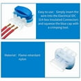 thumbnail image 4 of 3 Way Wire Connectors Locks Wire Connectors Electrical 314-Box Wire Connectors Self-Stripping Pigtail Connectors 60Pcs,60 * Wire Connector,Blue, 4 of 7